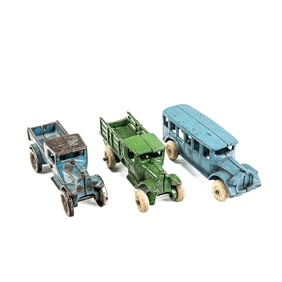 20s Arcade Ford Model A Trucks & Arcade #312 Bus