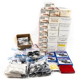 (10) Assorted Intermountain Railway Boxcar Kits+