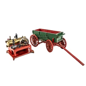 Weeden Horizontal Toy Steam Engine #648