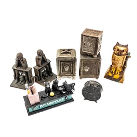 Sargent Yale Bookends Kenton JE Stephens Safes+