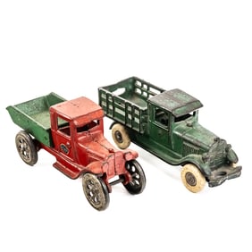 Arcade Dump Truck 217L & AC Williams Stake Truck