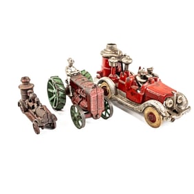 Arcade Fordson Cast Iron Toy Tractor Hubley Pumper