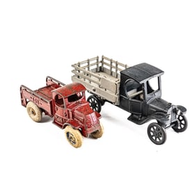 Arcade C Cab Stake Truck & ICE Mack Toy Trucks