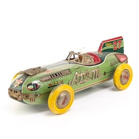 Yonezawa ATOM 27 Tin Litho Racer