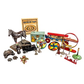 Collection of Assorted Vintage Toys & Accessories