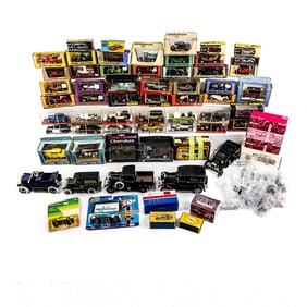 (79) Assorted Vintage Diecast Cars Many NIB