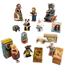 Collection of Assorted Vintage Mechanical Toys