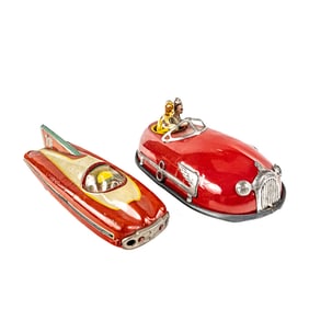 1930s Lindstrom Skeeter & 1950s TKK Futuristic Car