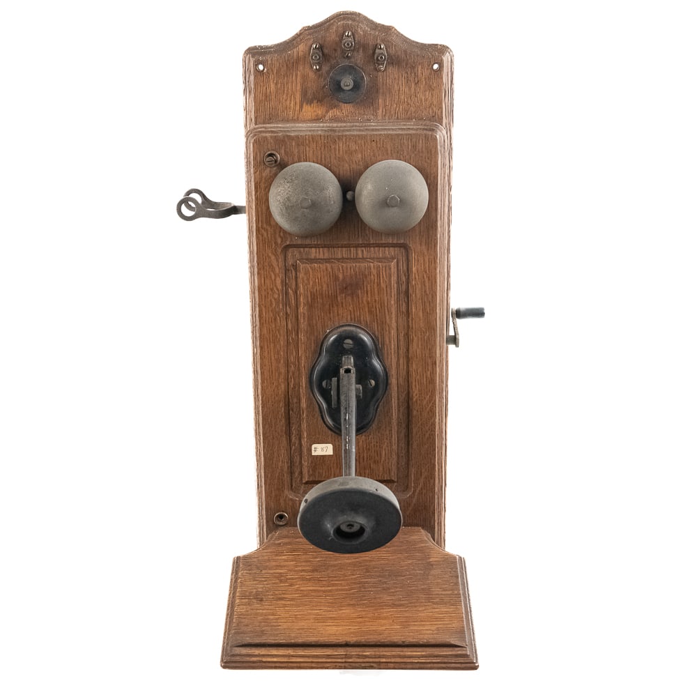 Oak Kellog Wall Telephone (1 of 14)