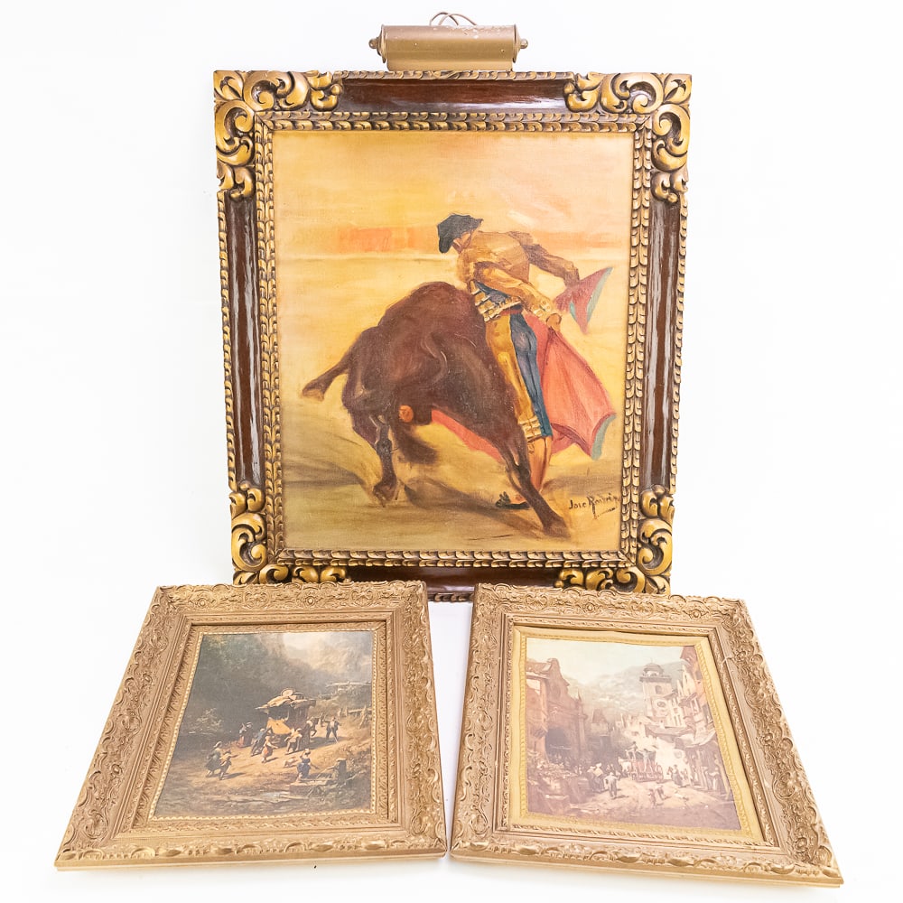 Collection of (3) Framed Landscape Paaintings (1 of 20)