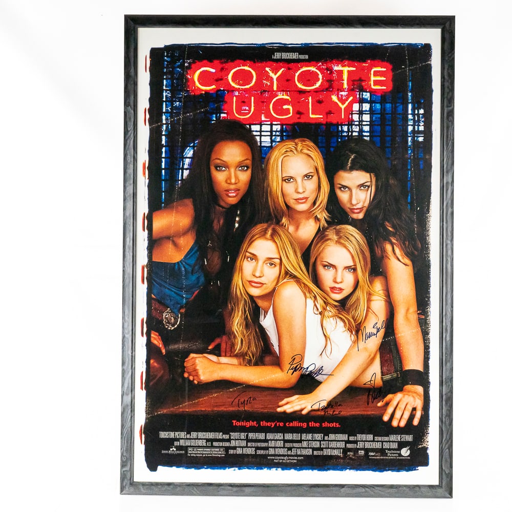Autographed Coyote Ugly Framed Movie Poster (1 of 8)