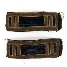 Civil War Union Infantry CPT Shoulder Boards Pair