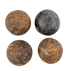 Civil War Grape Shot Cannonballs