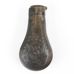 Civil War 1849 Colt Pocket Powder Flask
