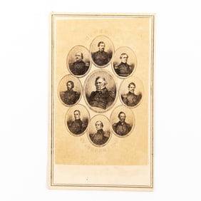 Civil War CDV Union Generals of 1861