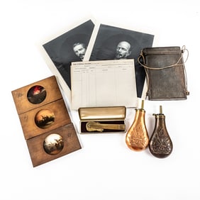 Civil War Mezzotints, Ledger Pages, Lantern Slides