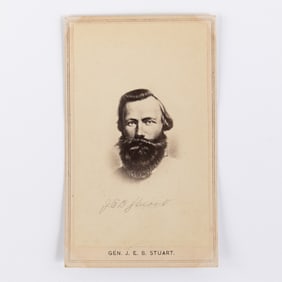 Civil War CDV Confederate Gen. J.E.B. Stuart
