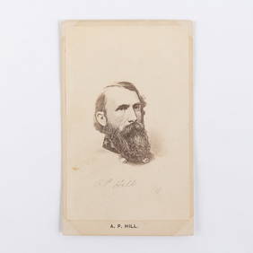Civil War CDV Confederate General A.P. Hill (1 of 5)