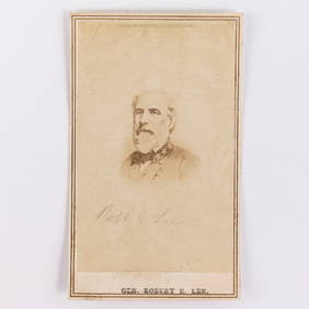 Civil War CDV Confederate General Robert. E. Lee (1 of 5)