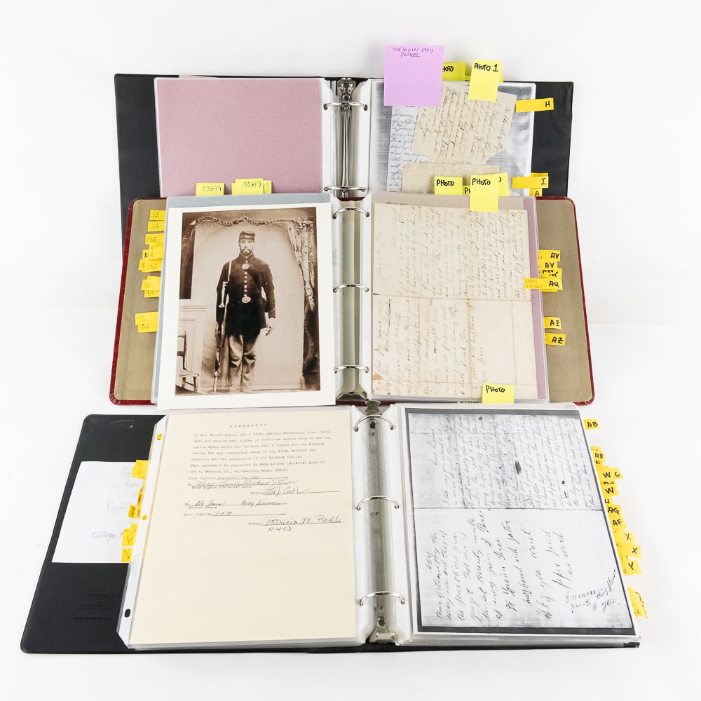 Civil War Letter Group 25th Reg Wisco. Brothers (1 of 20)