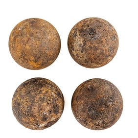 Civil War Grape Shot Cannonballs