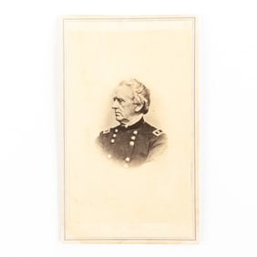 Civil War CDV Union General Henry Wager Halleck