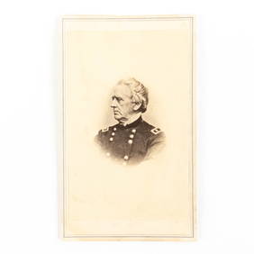 Civil War CDV Union General Henry Wager Halleck (1 of 5)