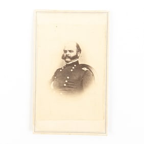 Civil War CDV Union General Ambrose E. Burnside