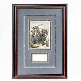 Civil War General George McClellan Autograph