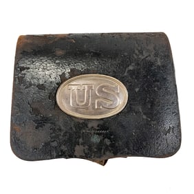 Civil War Union M1850 Cartridge Box