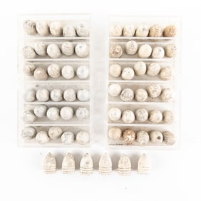 Civil War Dropped Minie Ball Lot