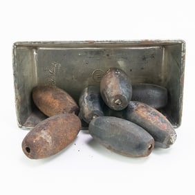 Huge Civil War One Pound Ketchum Grenade Lot