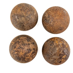 Civil War Grape Shot Cannonballs