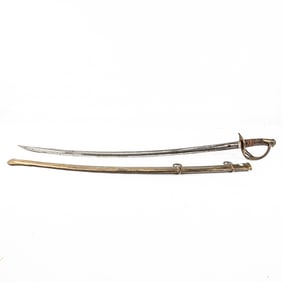 US Civil War Model 1840 Cavalry Sword W/ Scabbard
