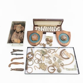 Civil War Union, CSA Dug Battlefield Relics