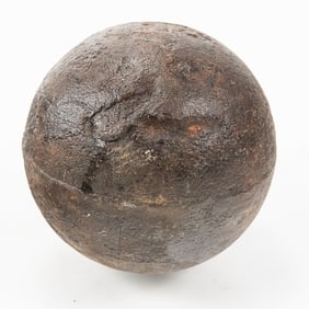 Rev War/1812 Civil War "18 Pounder" Cannonball
