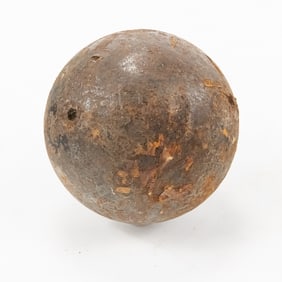 Civil War 8 Pounder Sold Cannon Shot