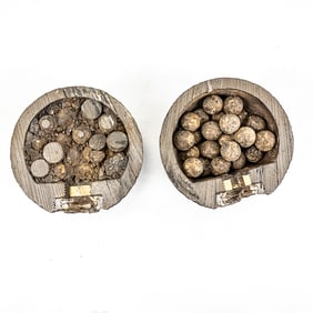 Civil War Sectioned Federal Spherical Shell