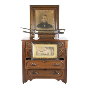 Indian Wars George Custer & Wife Charles Borowsky