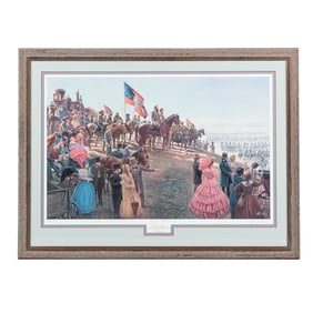 Civil War Framed Print "The Grand Review"