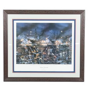 Civil War Framed Print "Southern Hospitality"