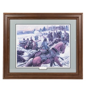 Civil War Framed Print "Post of Honor"