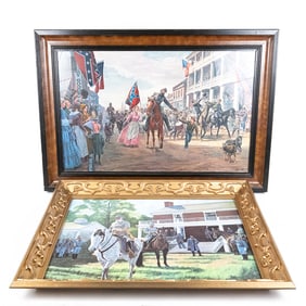 Framed Prints -Stonewall Jackson & Robert E. Lee