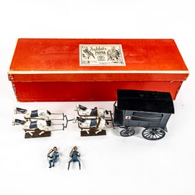 CBG Mignot WWI French Horse Drawn Ambulance Set
