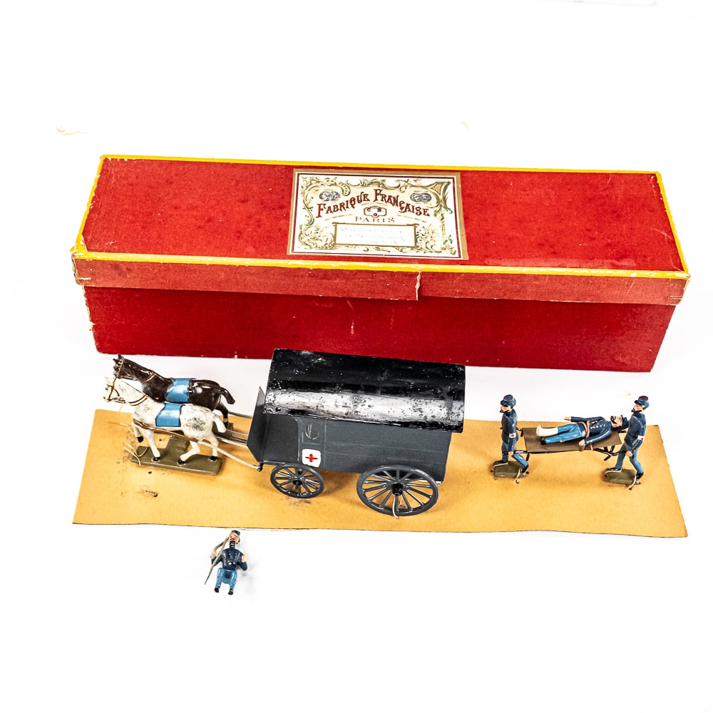 CBG Mignot Union Soldier Ambulance Horse Drawn Set (1 of 8)