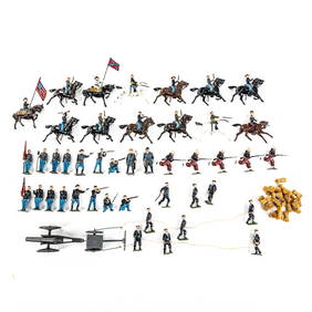 Britains LTD Civil War-Royal Navy Toy Soldier Lot (1 of 20)