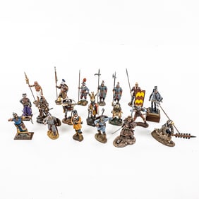 Miniature Figure Lot-King & Country, Morgan (18)