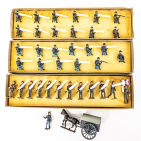CBG Mignot Union Confederate Soldier (3) Set Lot