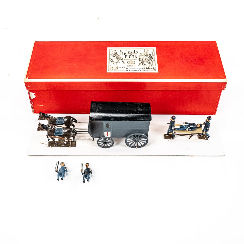 CBG Mignot Union Soldier Ambulance Horse Drawn Set (1 of 8)