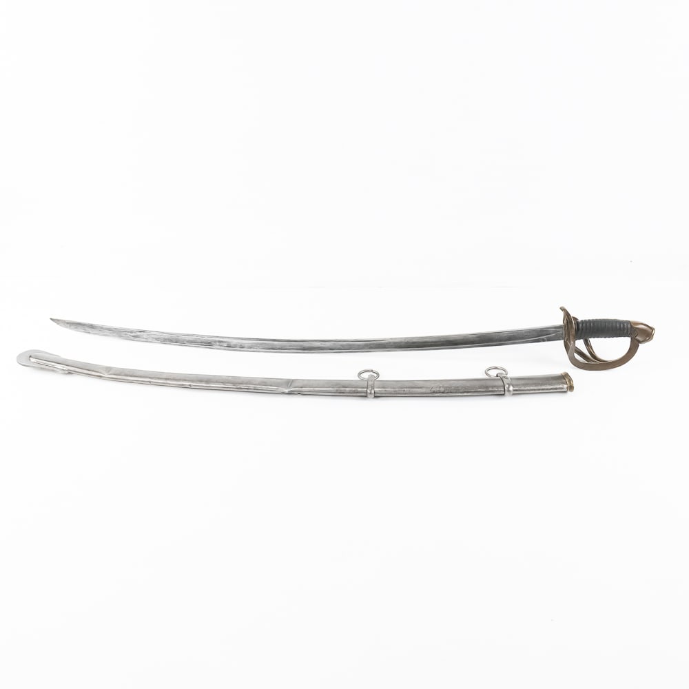 Civil War M1860 Cavalry Sword & Scabbard (1 of 18)